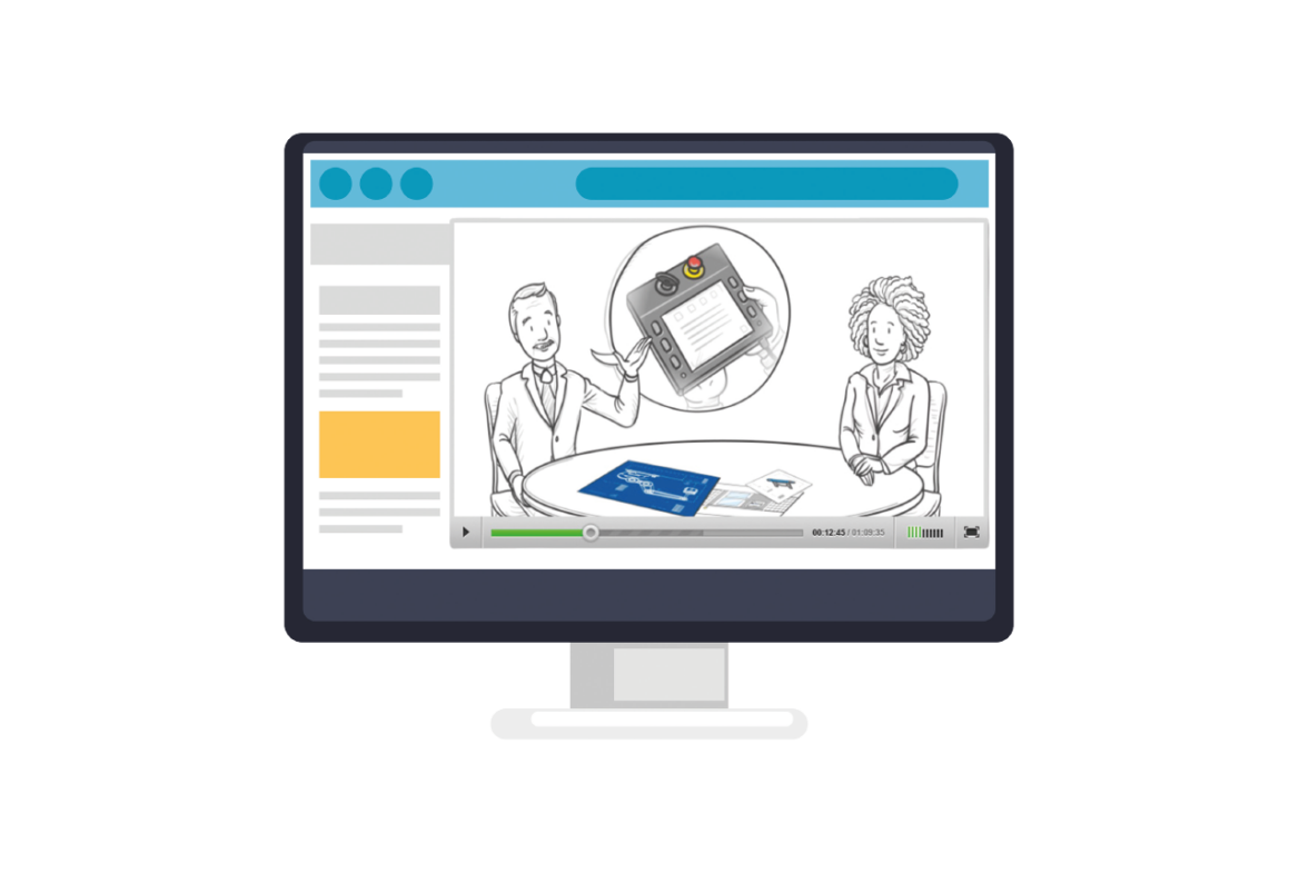 Szene aus dem Film „Führungsverantwortung“