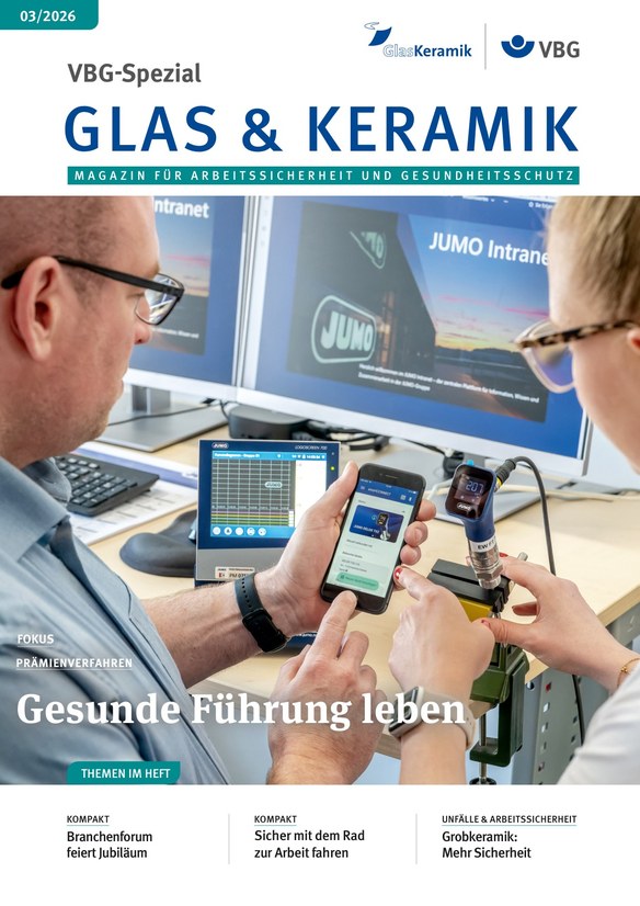 Titelseite der Ausgabe VBG-GK 03/2026